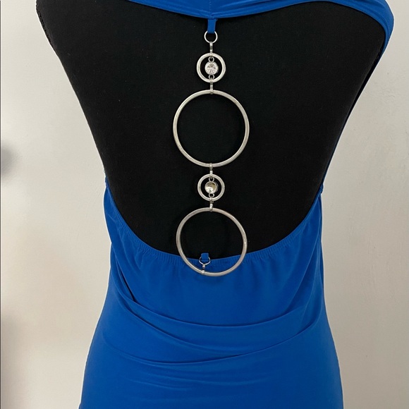 MKM sleeveless top blue size small - Picture 4 of 5